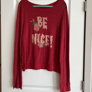 Wild Fox Sweatshirt Size L